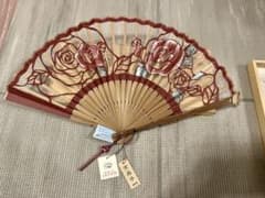 白竹堂　扇子　レディース　和装
