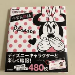 miya様専用　　Disney暗記カード中学英熟語のサムネイル