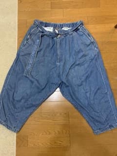 カニ様専用tightbooth  デニム　クロップドパンツ　タイトブースのサムネイル