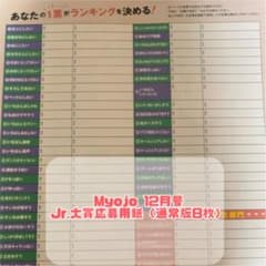 Thumbnail of Myojo 12月号 Jr.大賞 応募用紙 8枚