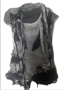 1vfudie leather stole t-shirtのサムネイル