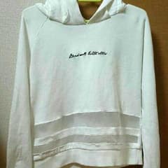 BACKS シースルー パーカー ホワイトのサムネイル