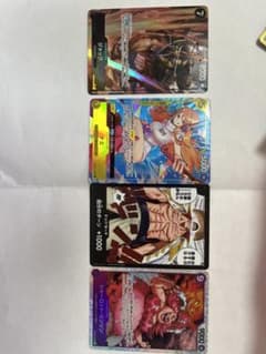 ワンピースカード　二つの伝説　ナミSRパラレル　ジャックSRパラレルのサムネイル