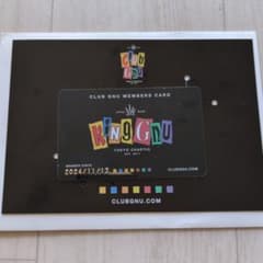 KingGnu CLUB GNU メンバーシップカード - メルカリ