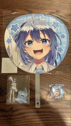 【激レア】からぴち ビッグうちわ るな アクリルスタンド 缶バッジのサムネイル