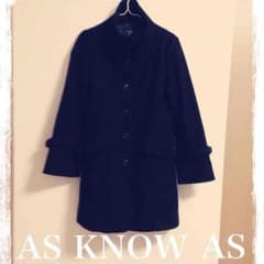 ○AS KNOW ASのコート○詳細のサムネイル