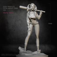 1/24 ハーレイ・クイン 未塗装 レジン フィギュア H054