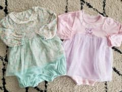 ちゃんまんさん専用！80センチ長袖ロンパースセットのサムネイル