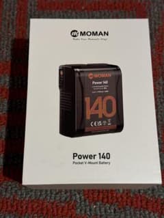 power 140 Vバッテリー カメラ撮影 ライトMOMAN - メルカリ