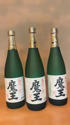 【未開封】魔王 名門の粋 720ml 白玉醸造 プレミア焼酎【3本セット】のサムネイル