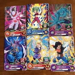 スーパードラゴンボールヒーローズ カード 6枚セット - メルカリ