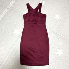 [가져오기] Charlotte Russe 타이트 드레스 M 보르도