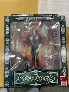S.I.C. VOL. 9 仮面ライダーV3 可動フィギュア【中古】のサムネイル
