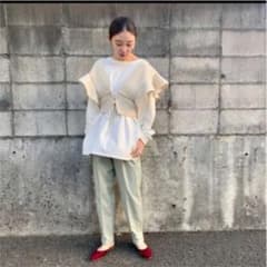 専用です！attrayant アティロン レースアップニットビスチェのサムネイル