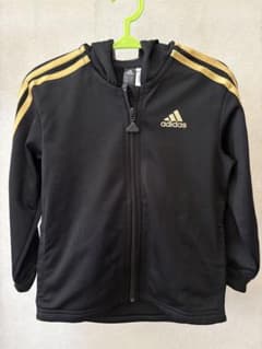 adidas キッズ ジップアップパーカー・パンツ (上下セット)のサムネイル
