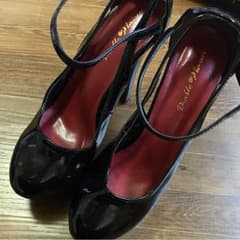 厚底 10cmヒールパンプスのサムネイル