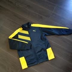 PUMA ジャージ 黒/黄色 サイズ160のサムネイル