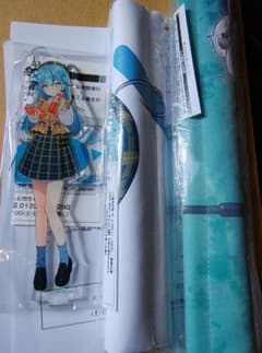 ねぽらぼ サントリー 雪花ラミィ 限定アクリルスタンド タペストリー