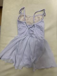 チャコット 140cm 薄紫 レオタード ビジュー付きのサムネイル