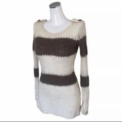 y2k 平成ギャル フード付き 長袖 ニット トップス フェアリーグランジ VINTAGE - Y2k 平成ギャル フェアリーグランジ ファー ベアトップ