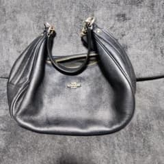 COACH レザー 2wayハンドバッグ ブラックのサムネイル