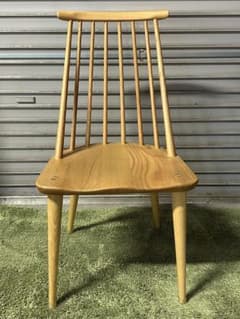 ☆GB202【中古品】 ウィンザーチェア ① 天然木ダイニング 椅子 ナフコ21 ☆GB202【中古品】 ウィンザーチェア ① 天然木ダイニング 椅子 ナフコ