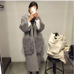 韓国ファッション♡コートのサムネイル