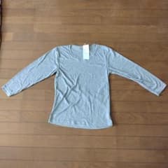 肌着　Airy Stretch グレー Lサイズ 長袖Tシャツ