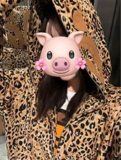UNISEX WILD LEOPARD ZIP HOODIEのサムネイル