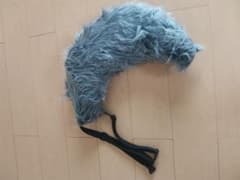 グレー ブルー ファー しっぽ コスプレ 狼 動物系のサムネイル