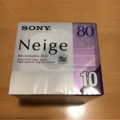新品☆未開封☆SONY MDディスク 80分×10本のサムネイル