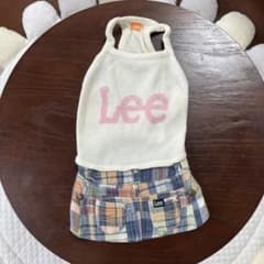 Lee 犬服 ホワイト・マルチカラー サイズ3Sのサムネイル