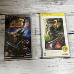 PSP 소프트 몬스터 헌터 휴대용 2ndG & 3rd
