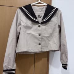 セーラー服 上下セット リボン付き　コスプレ　Lサイズのサムネイル