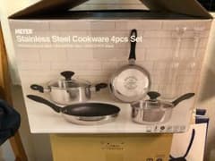 MEYER Stainless Steel Cookware 4pcs Setのサムネイル