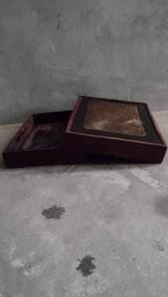 総欅 玉杢 硯箱 ケヤキ 無垢 漆器 金彩 骨董 古道具 アンティーク 木目 総欅 玉杢 硯箱 ケヤキ 無垢 漆器 金彩 骨董 古道具 アンティーク 木目
