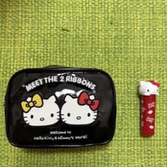 ミ*。様 ハローキティ ミミィ ポーチ 綿棒ケース セットのサムネイル