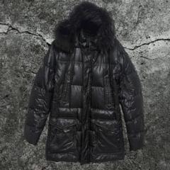 00s y2k ファー ダウン ジャケット 平成 ギャル男 お兄系 光沢 短丈 00s y2k ファー ダウン ジャケット 平成 ギャル男 お兄系 光沢