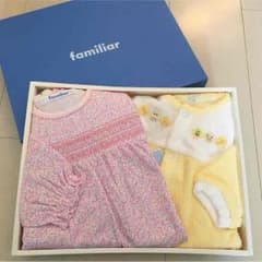 ファミリア ロンパース カバーオールお祝い 新品未使用のサムネイル
