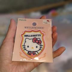 HELLO KITTY 키티 자수 헝겊