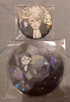 黒執事展 宝石 アクリルコースター 第2弾 セバスチャン 缶バッジ