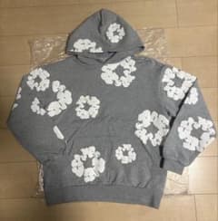 DENIM TEARS パーカー グレー Sサイズ　確実正規品‼️のサムネイル