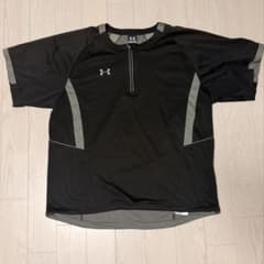 UNDER ARMOUR ハーフジップ Tシャツ ブラック メンズ XLのサムネイル