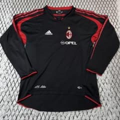 00s　adidas　ACミラン　サッカー　セリエA　選手用トレーニングシャツ 00s】adidas ACミラン 選手用トレーニングシャツ 00s adidas ACミラン