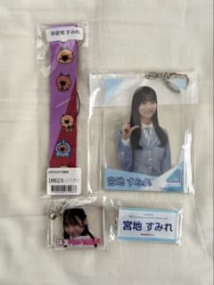 日向坂46 宮地すみれ ローソンライブネームキーホルダー ひなあい