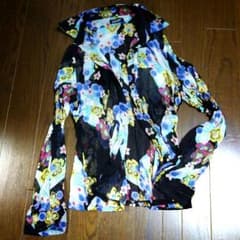 ANAP*美シルエットシースルー和柄シャツ*美品のサムネイル