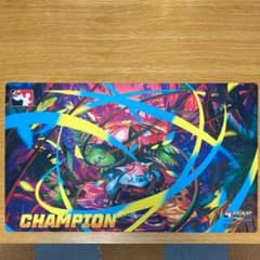 メガフシギバナ プレイマット ポケモンカード ポケカ プレマ フシギバナ 海外 希少・海外版】メガフシギバナex チャンピオン プレイマット Tin缶