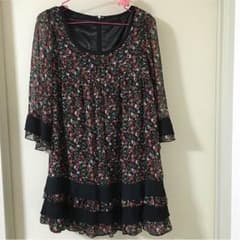 花柄ワンピース＊美品＊Mのサムネイル