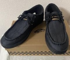 Vans フォージャー BLACK DNM モカシン デッキシューズのサムネイル