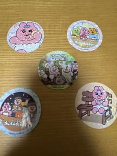 おぱんちゅうさぎ シール 5枚セットのサムネイル